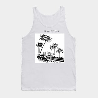 2024 Miami Grand Prix F1 T-Shirt - Merchandise | Unique F1 Tracks Design | Limited Edition | Perfect Gift for Miami F1 Fans Tank Top